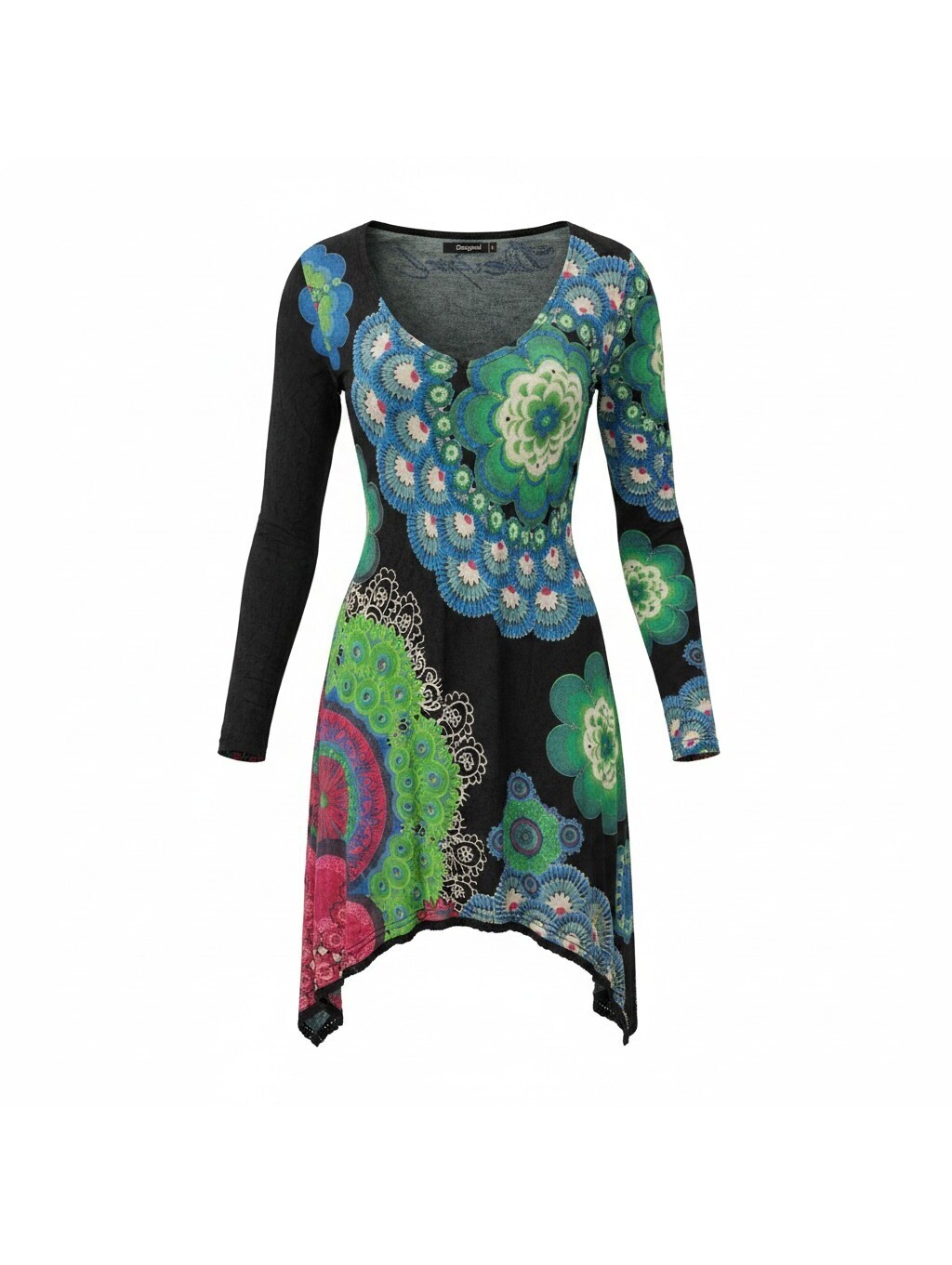 Desigual Long-Sleeved Tunic Dress